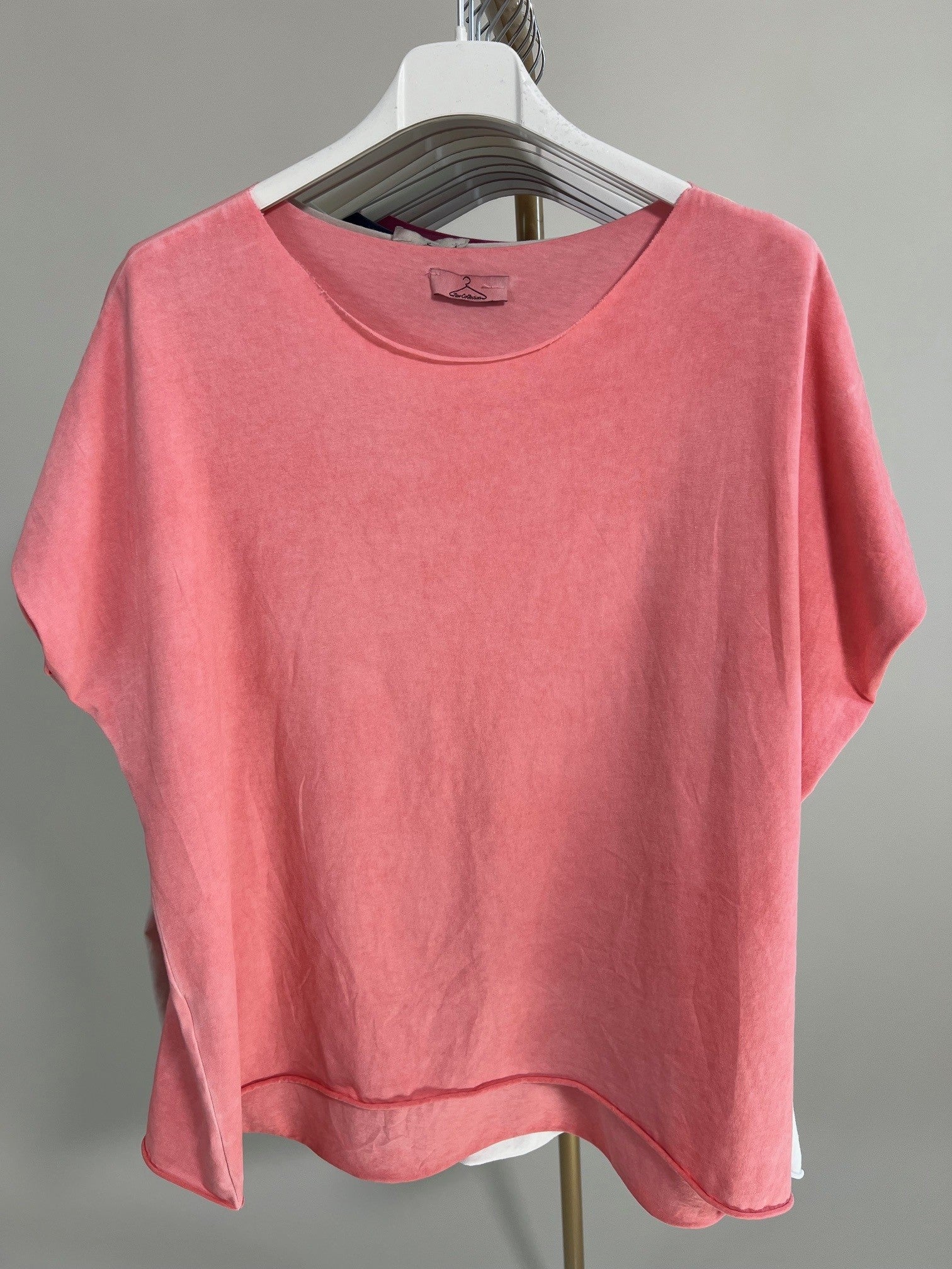 T-Shirt Uni Gr. 38-44 in versch. Farben Artikel 5782