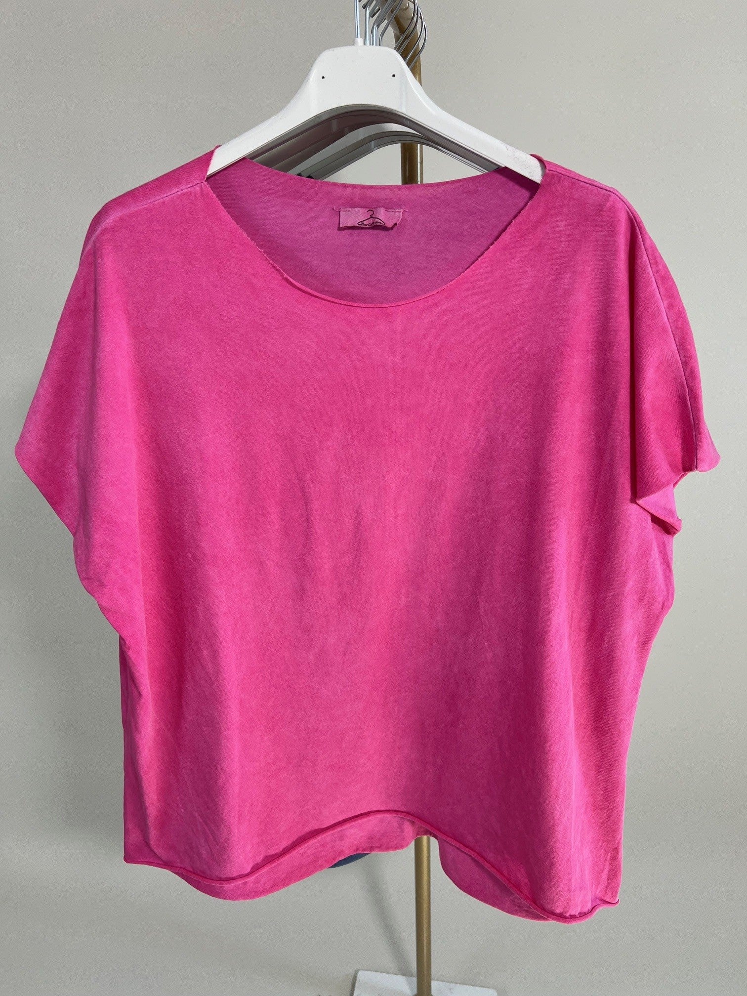 T-Shirt Uni Gr. 38-44 in versch. Farben Artikel 5782