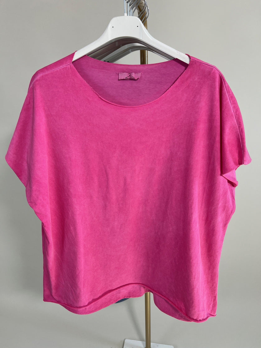 T-Shirt Uni Gr. 38-44 in versch. Farben Artikel 5782
