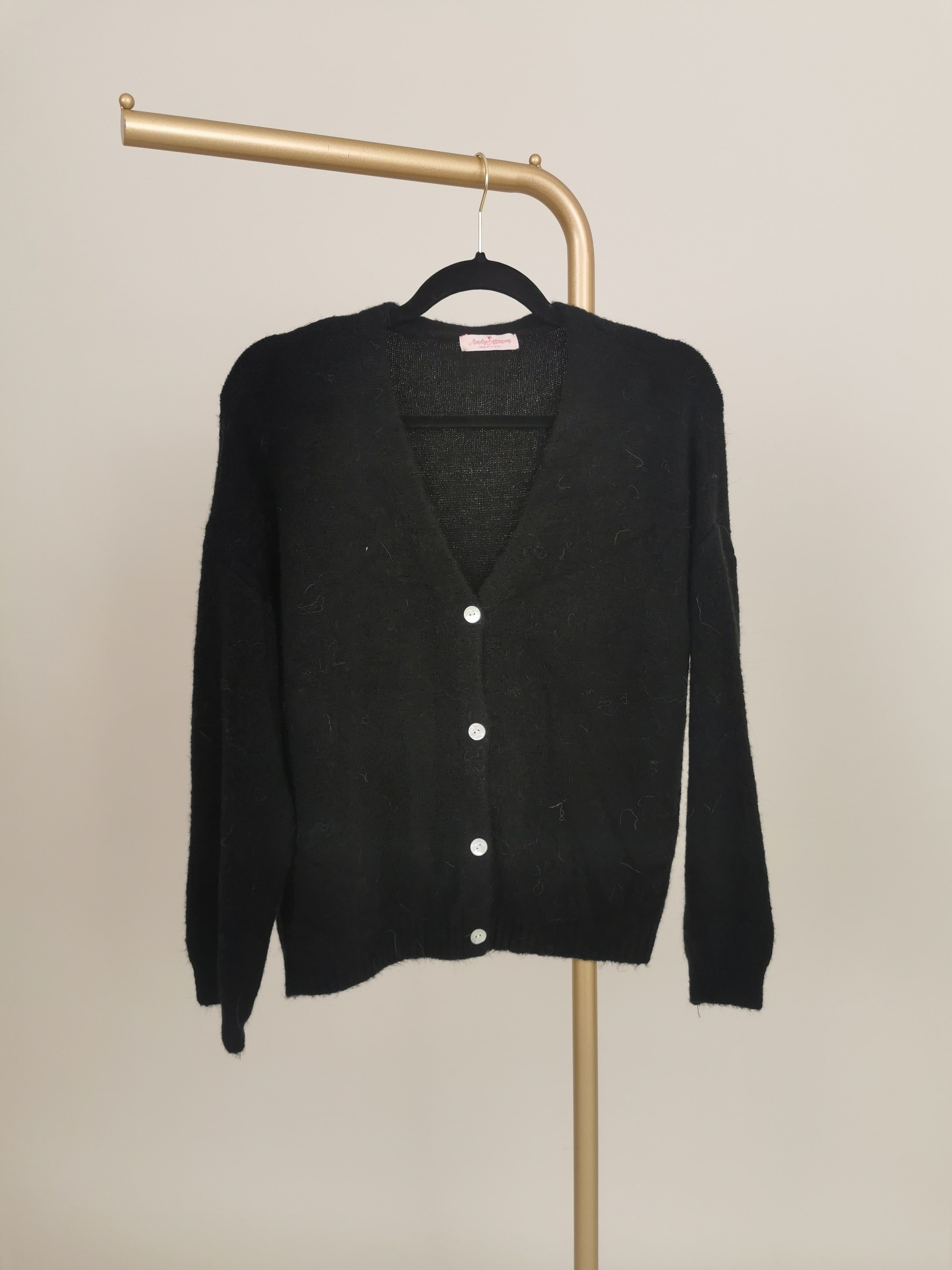 Cardigan Uni mit Knopfleiste in versch. Farben Artikel 5587