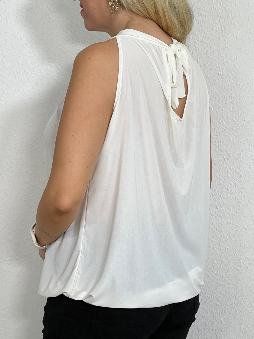 Neckholder Top Uni Kofferstoff in versch. Farben Artikel 3540