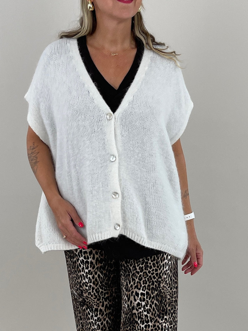 Strickweste Oversized in versch. Farben Artikel 5628