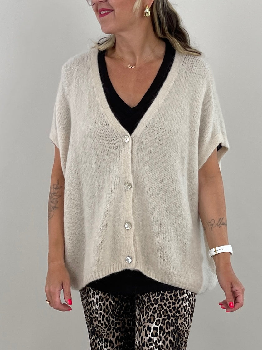 Strickweste Oversized in versch. Farben Artikel 5628