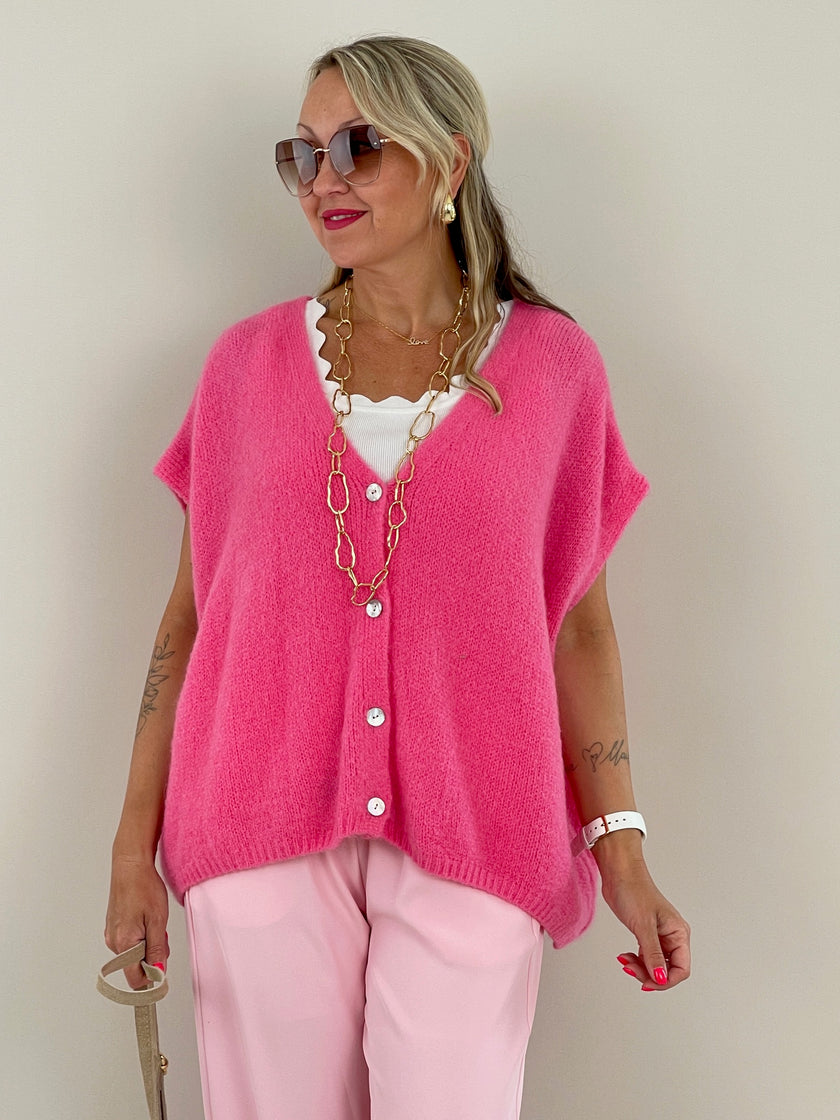 Strickweste Oversized in versch. Farben Artikel 5628