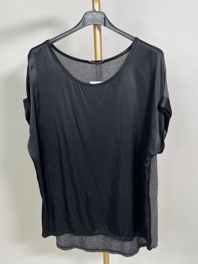 Shirt Satinoptik Uni in versch. Farben Artikel 3599