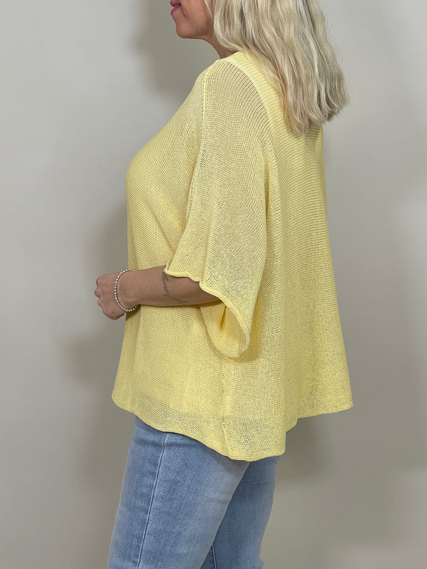 Pullover Kurz Feinstrick versch. Farben Artikel 5768