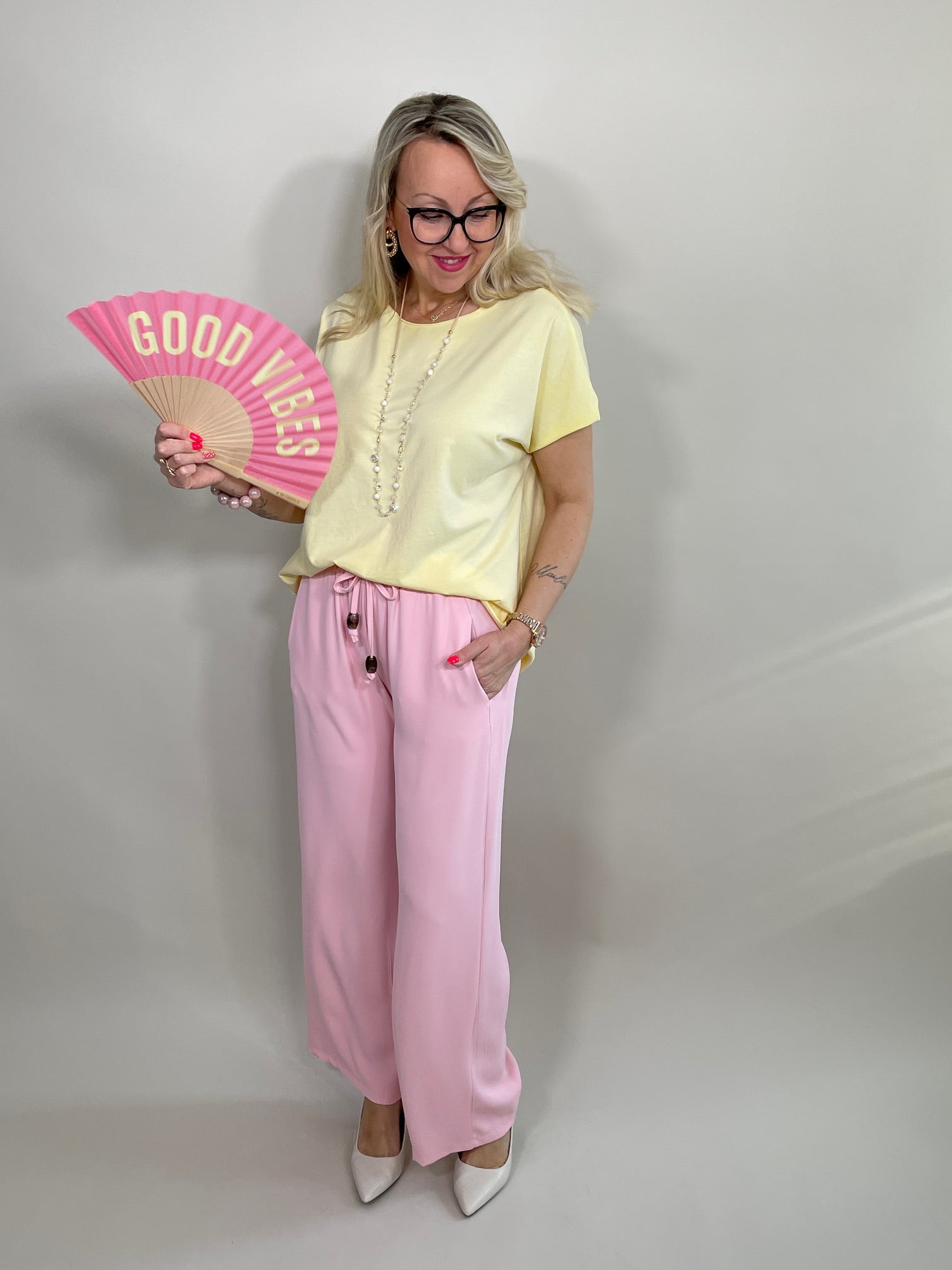 Marlene Hose Uni in versch. Farben Artikel 5788