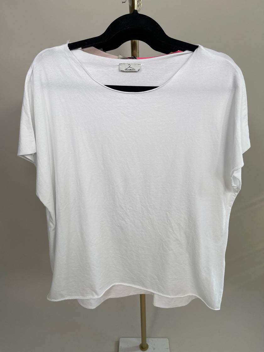 T-Shirt Uni Gr. 38-44 in versch. Farben Artikel 5782