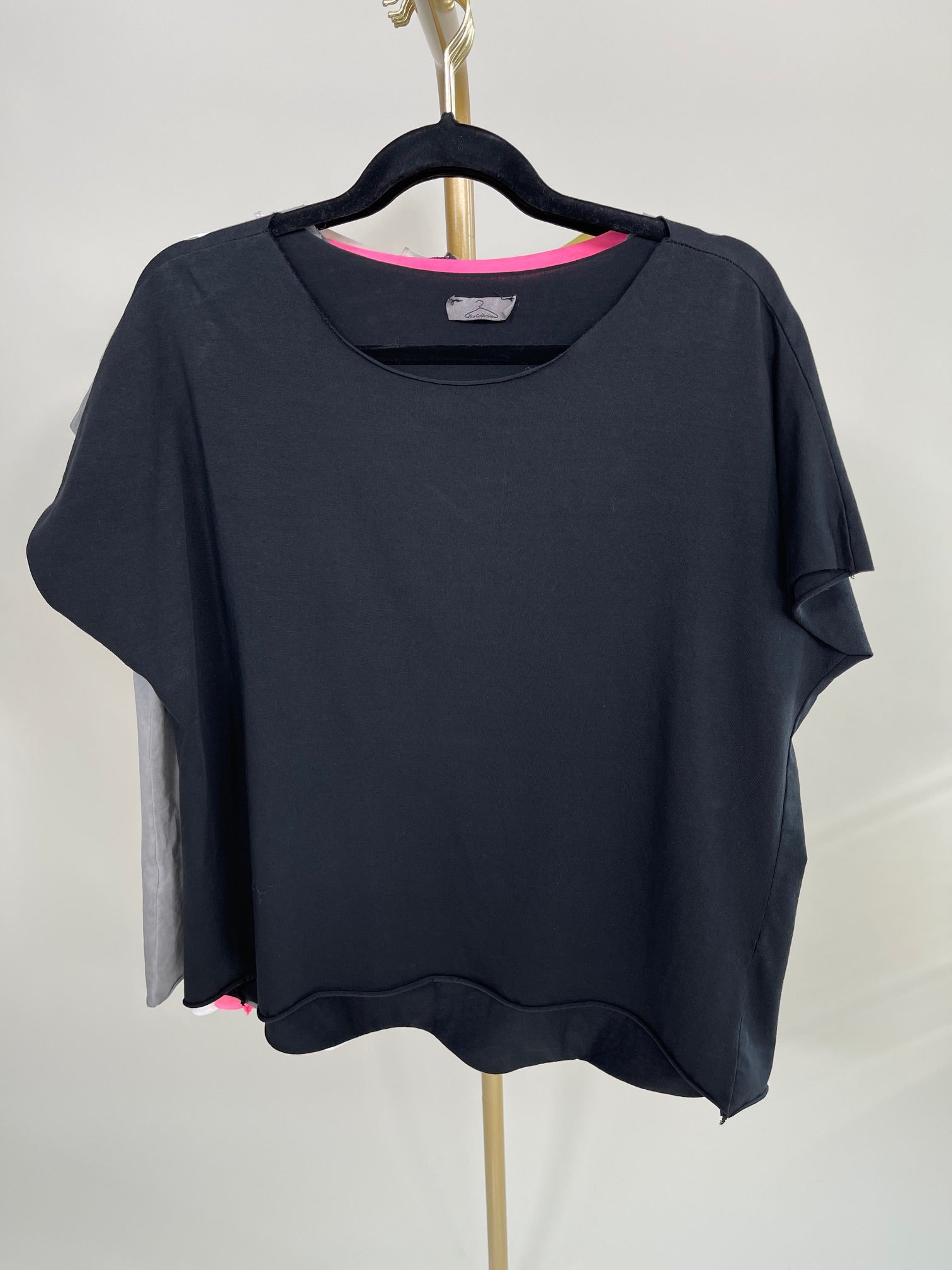 T-Shirt Uni Gr. 38-44 in versch. Farben Artikel 5782
