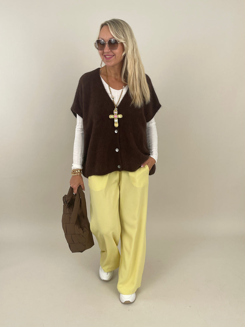Strickweste Oversized in versch. Farben Artikel 5628
