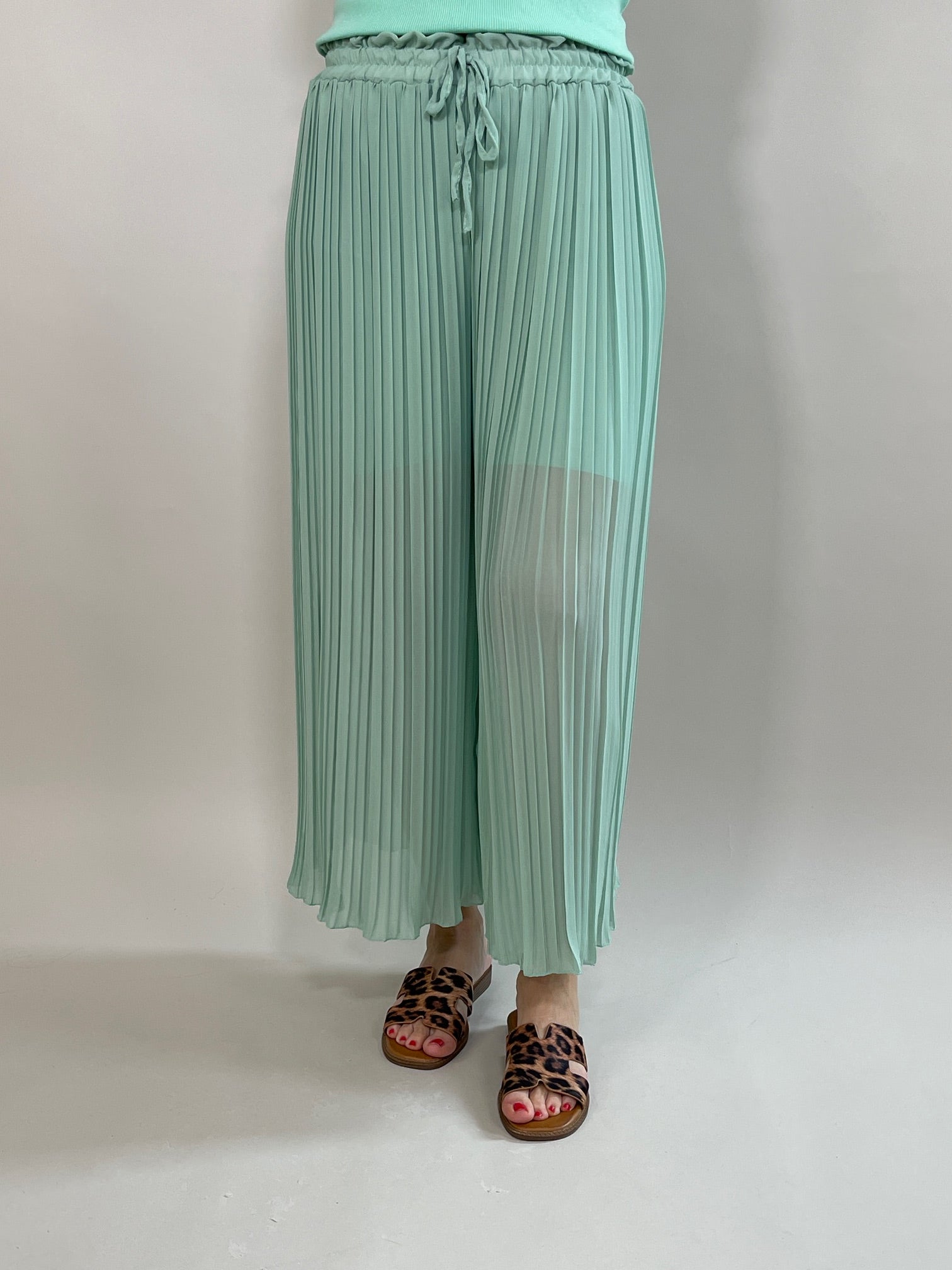 Plissee Hose Uni in versch. Farben Artikel 5858