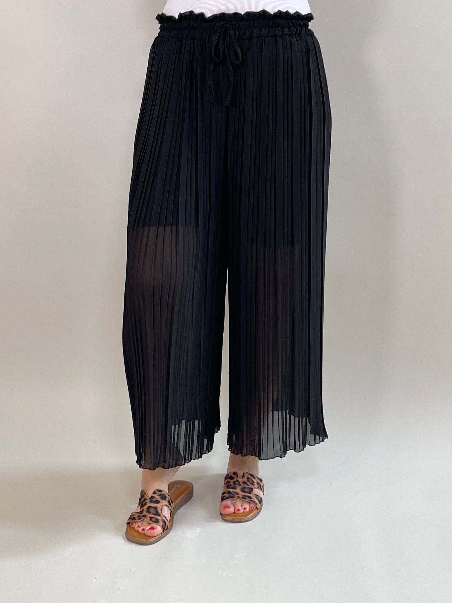 Plissee Hose Uni in versch. Farben Artikel 5858