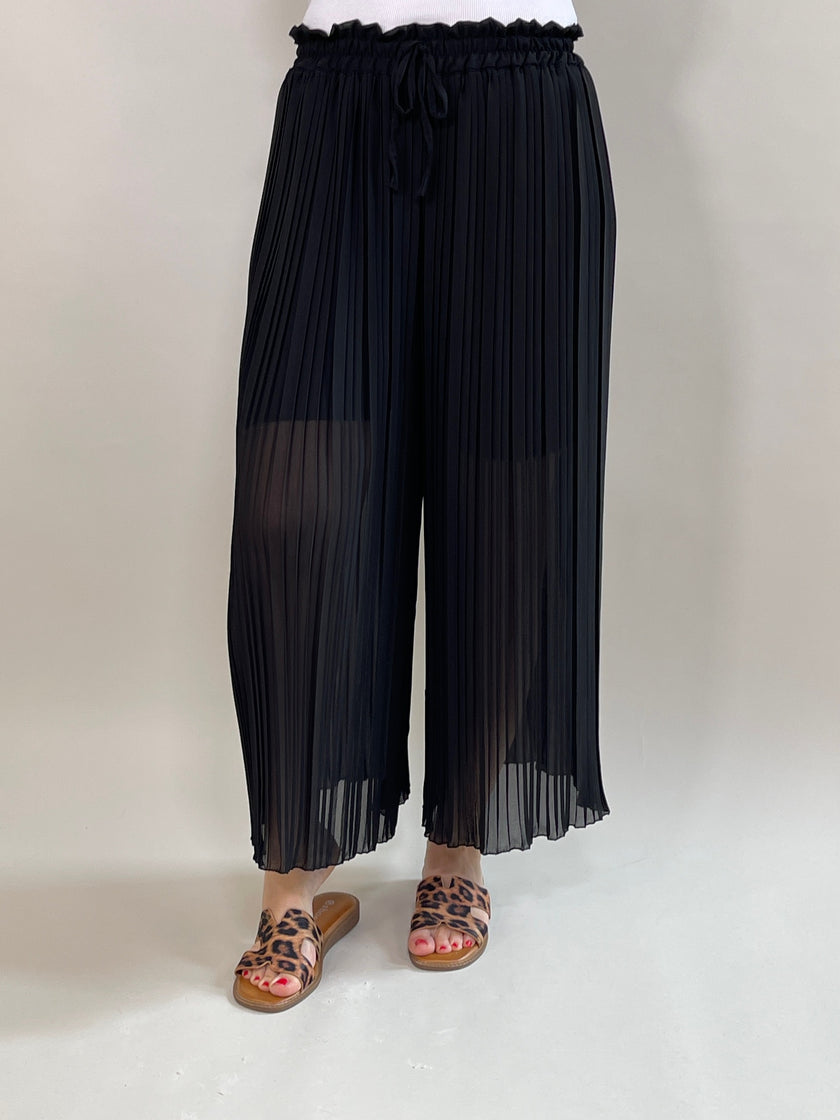 Plissee Hose Uni in versch. Farben Artikel 5858