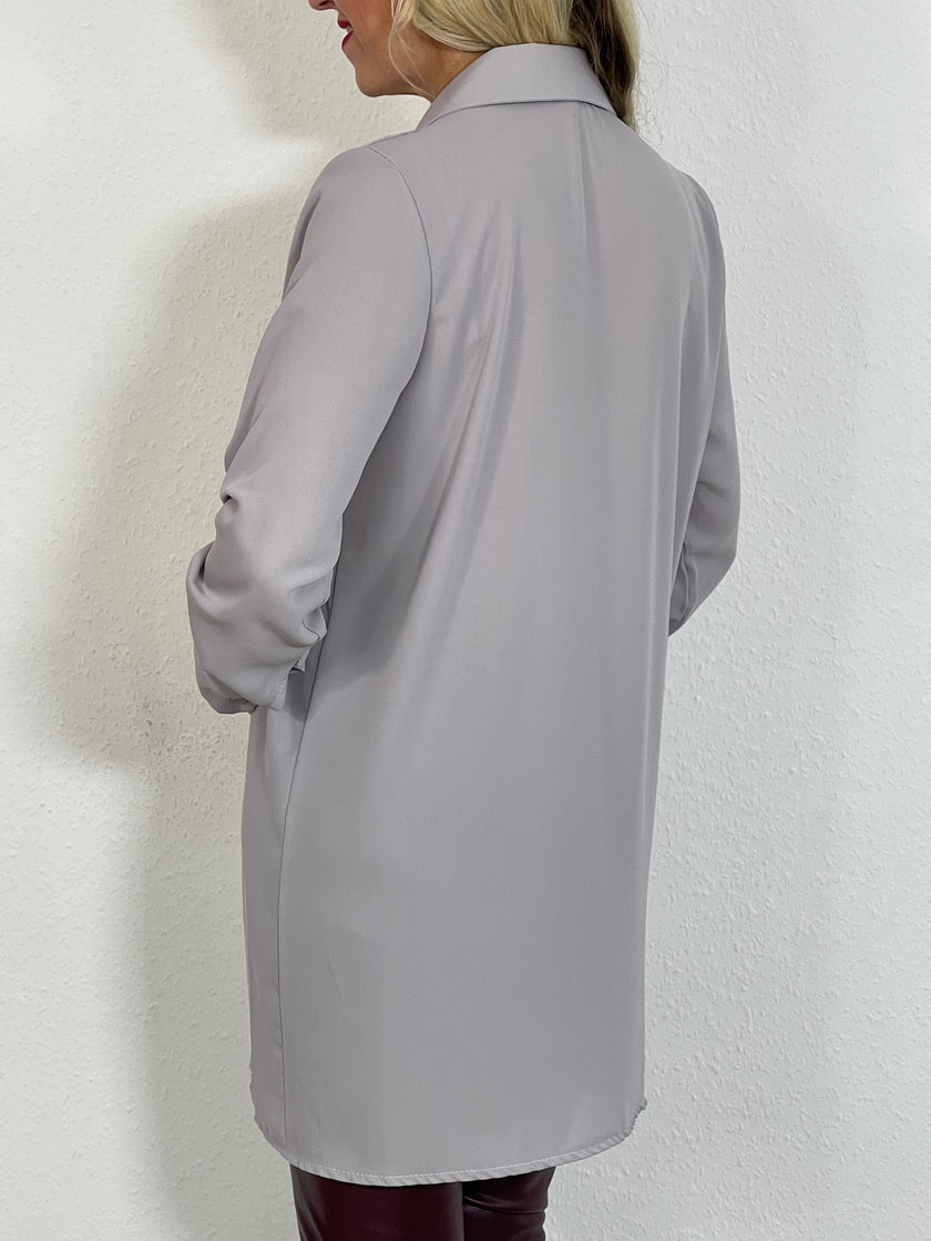 Longbluse Chiffon in versch. Farben Artikel 5378