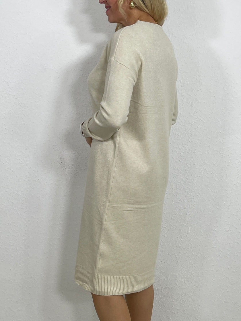 Strickkleid Uni in versch. Farben Artikel 5266