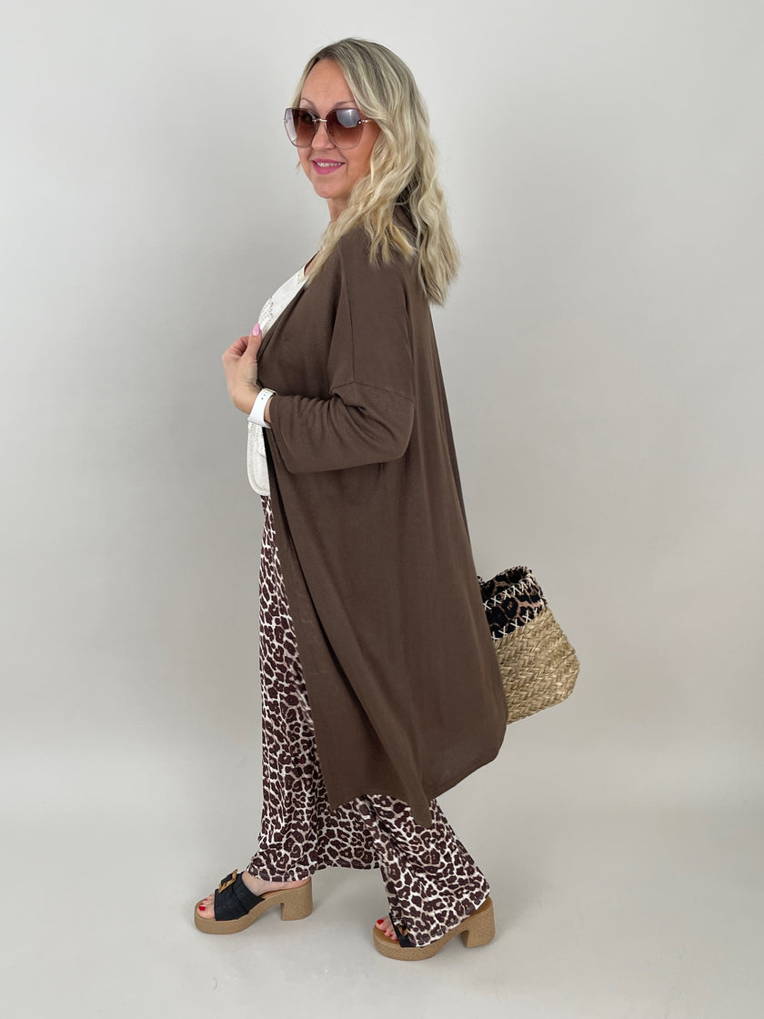 Cardigan 3/4 Arm Uni in versch. Farben Artikel 5843