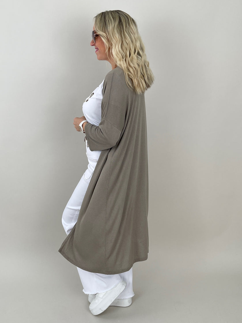 Cardigan 3/4 Arm Uni in versch. Farben Artikel 5843