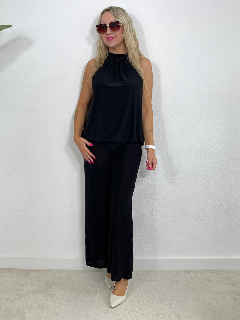 Neckholder Top Uni Kofferstoff in versch. Farben Artikel 3540