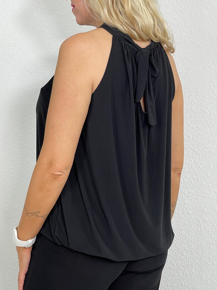 Neckholder Top Uni Kofferstoff in versch. Farben Artikel 3540
