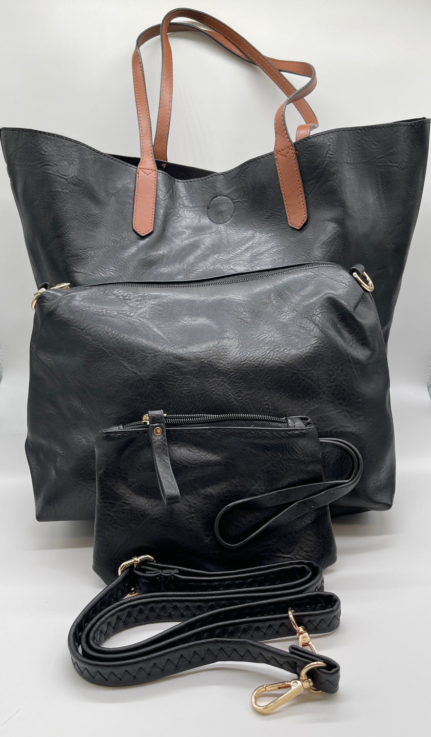 Shopper 3-Teilig in versch. Farben Artikel 4058