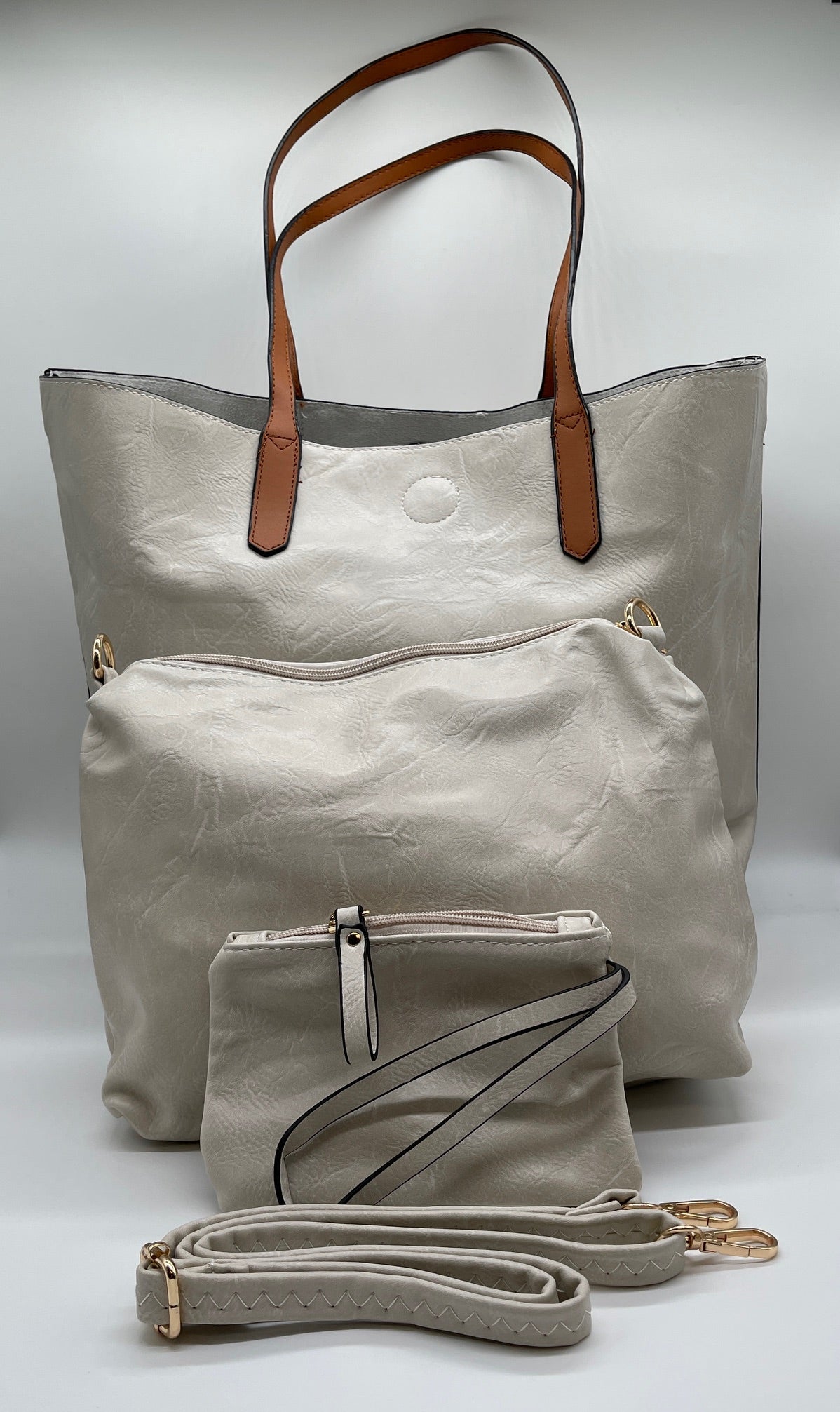Shopper 3-Teilig in versch. Farben Artikel 4058