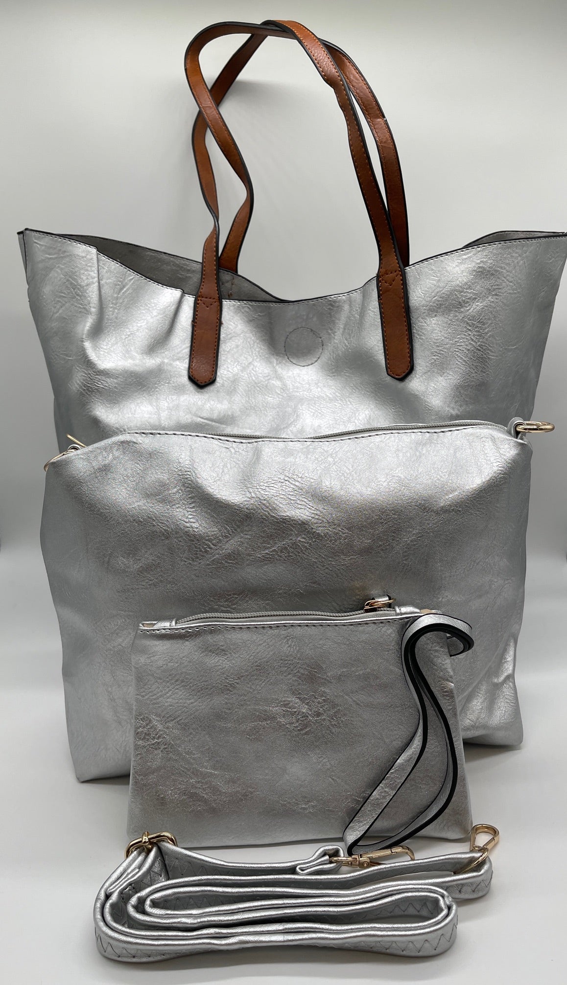 Shopper 3-Teilig in versch. Farben Artikel 4058