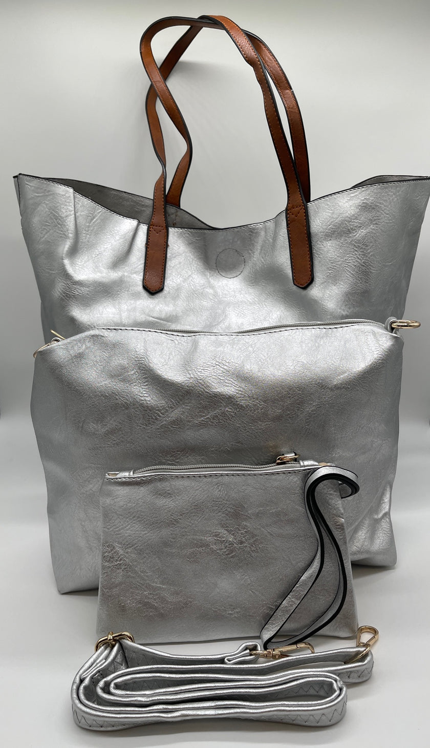 Shopper 3-Teilig in versch. Farben Artikel 4058