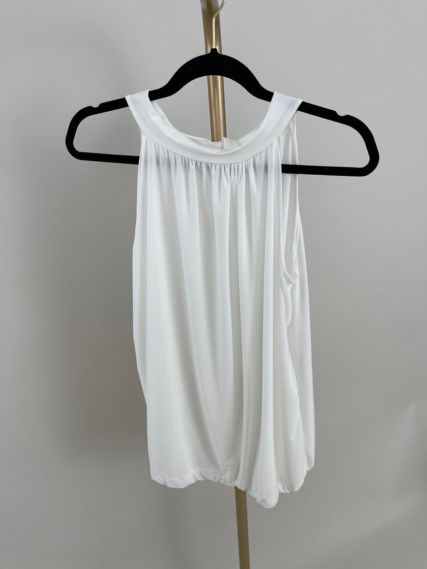 Neckholder Top Uni Kofferstoff in versch. Farben Artikel 3540