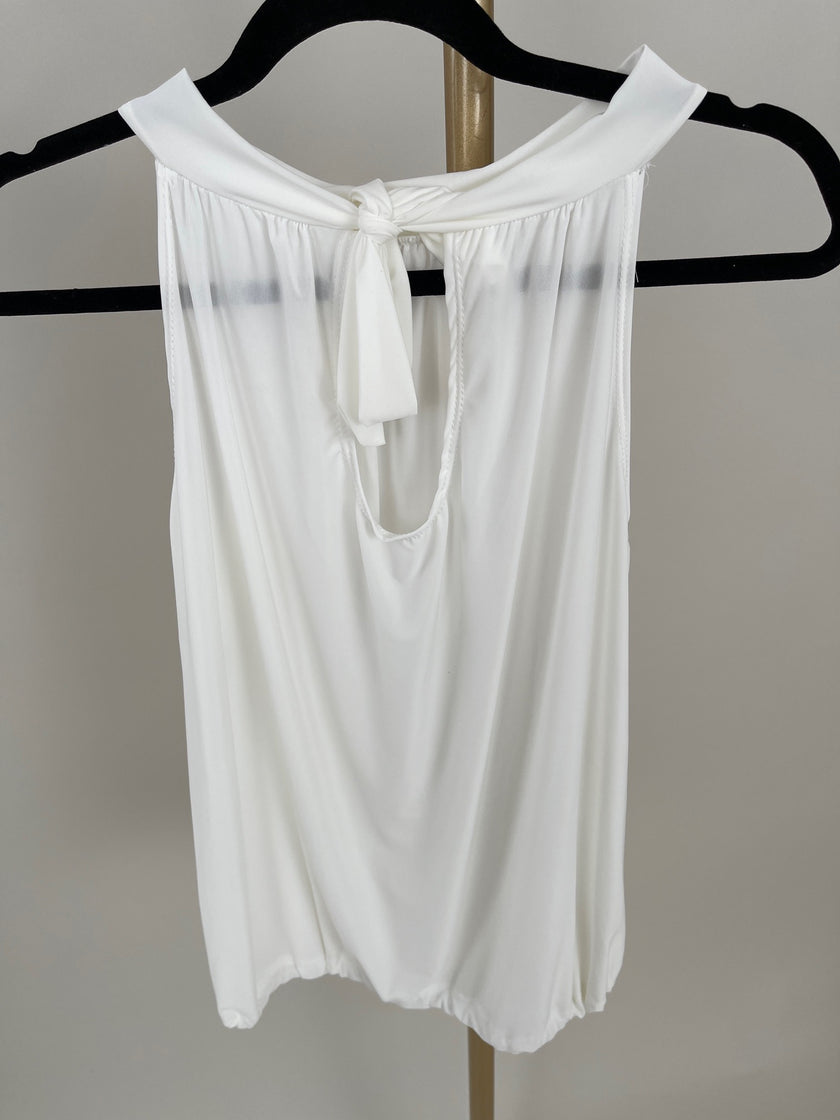 Neckholder Top Uni Kofferstoff in versch. Farben Artikel 3540
