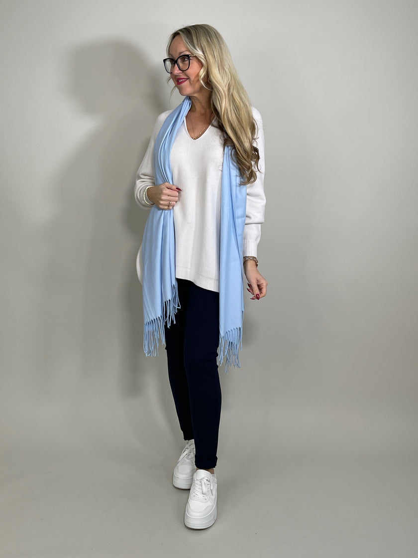 Pullover V-Ausschnitt in versch. Farben Artikel 5342