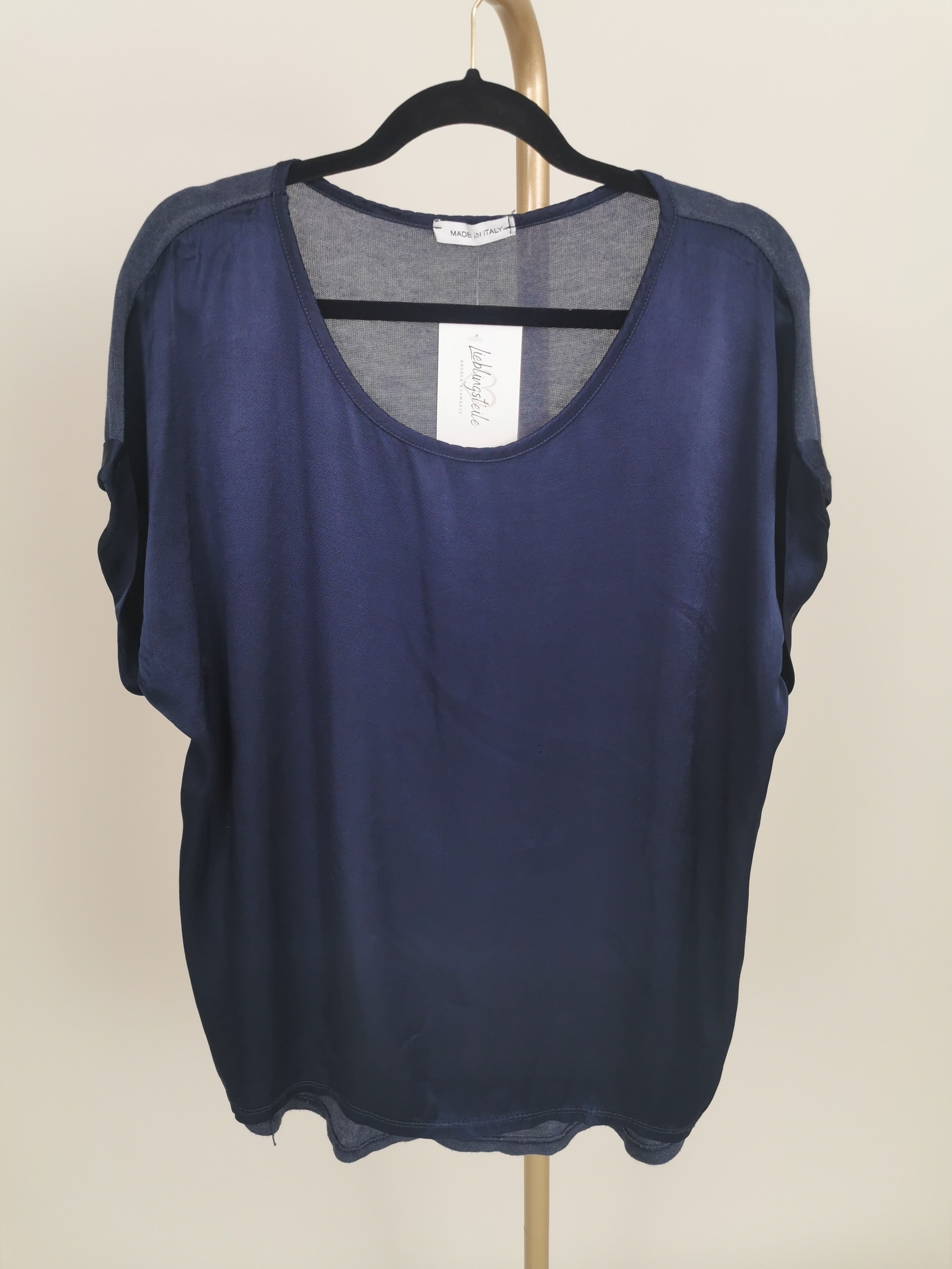 Shirt Satinoptik Uni in versch. Farben Artikel 3599