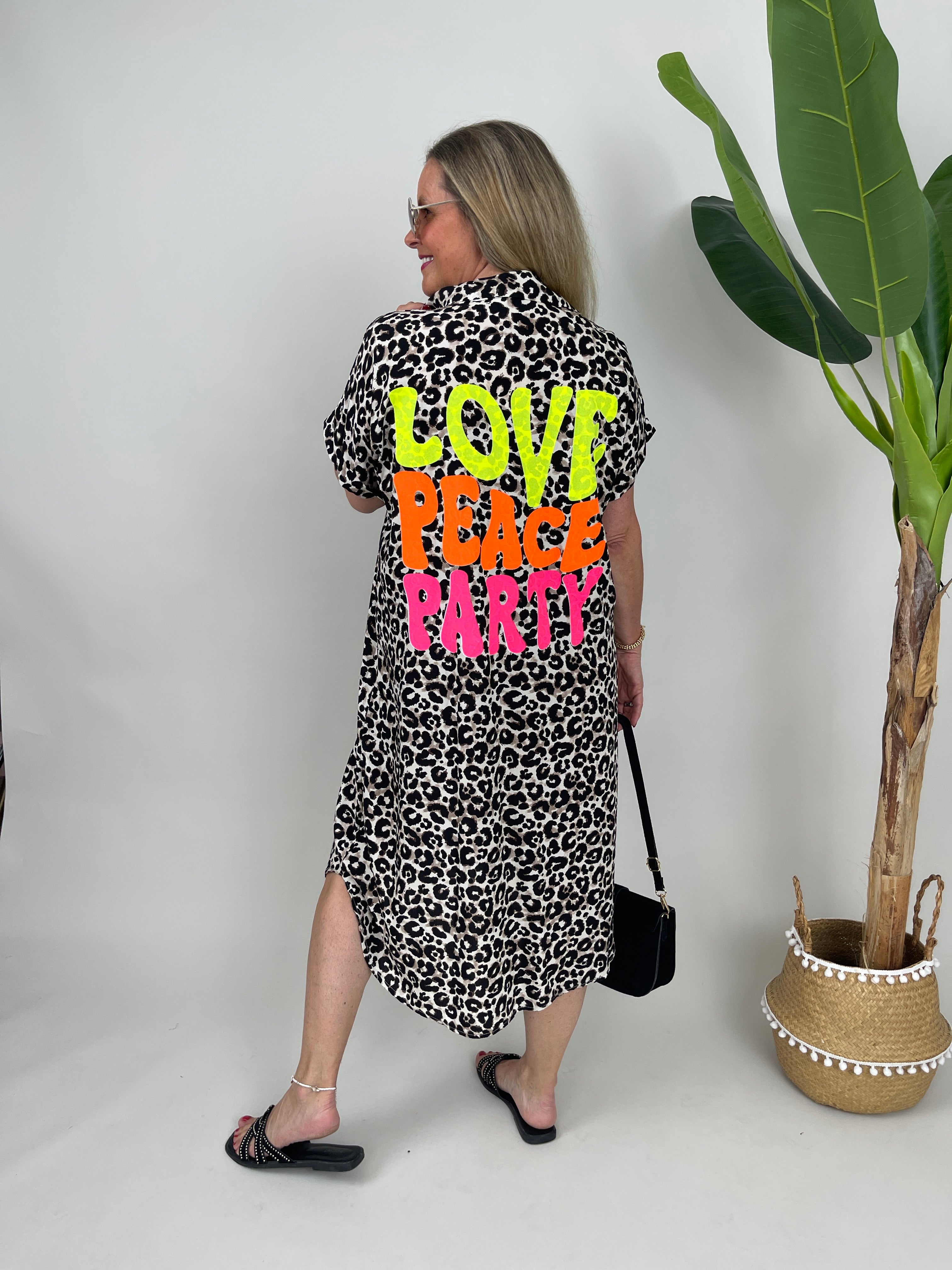 Kleid Leo mit Rückenprint
