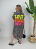 Kleid Leo mit Rückenprint