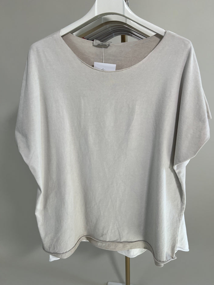 T-Shirt Uni Gr. 38-44 in versch. Farben Artikel 5782