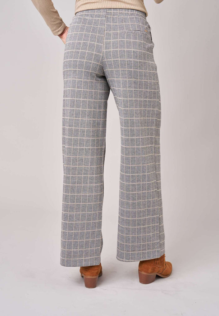 Marlene-Hose mit Karomuster