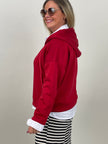 Hoodie Soft in Rot