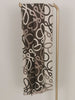 Schal Braun/Beige mit Musterung  Art. 6503