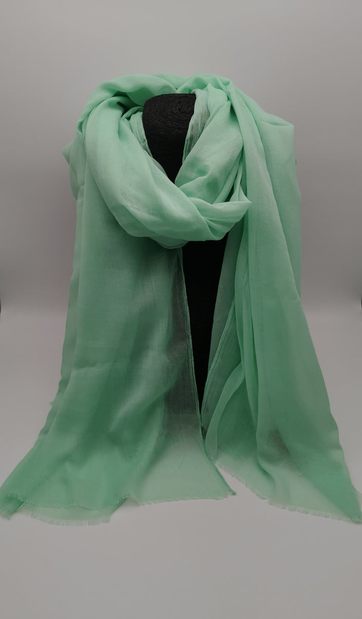 Tuch Uni in Mintgrün Art. 6333