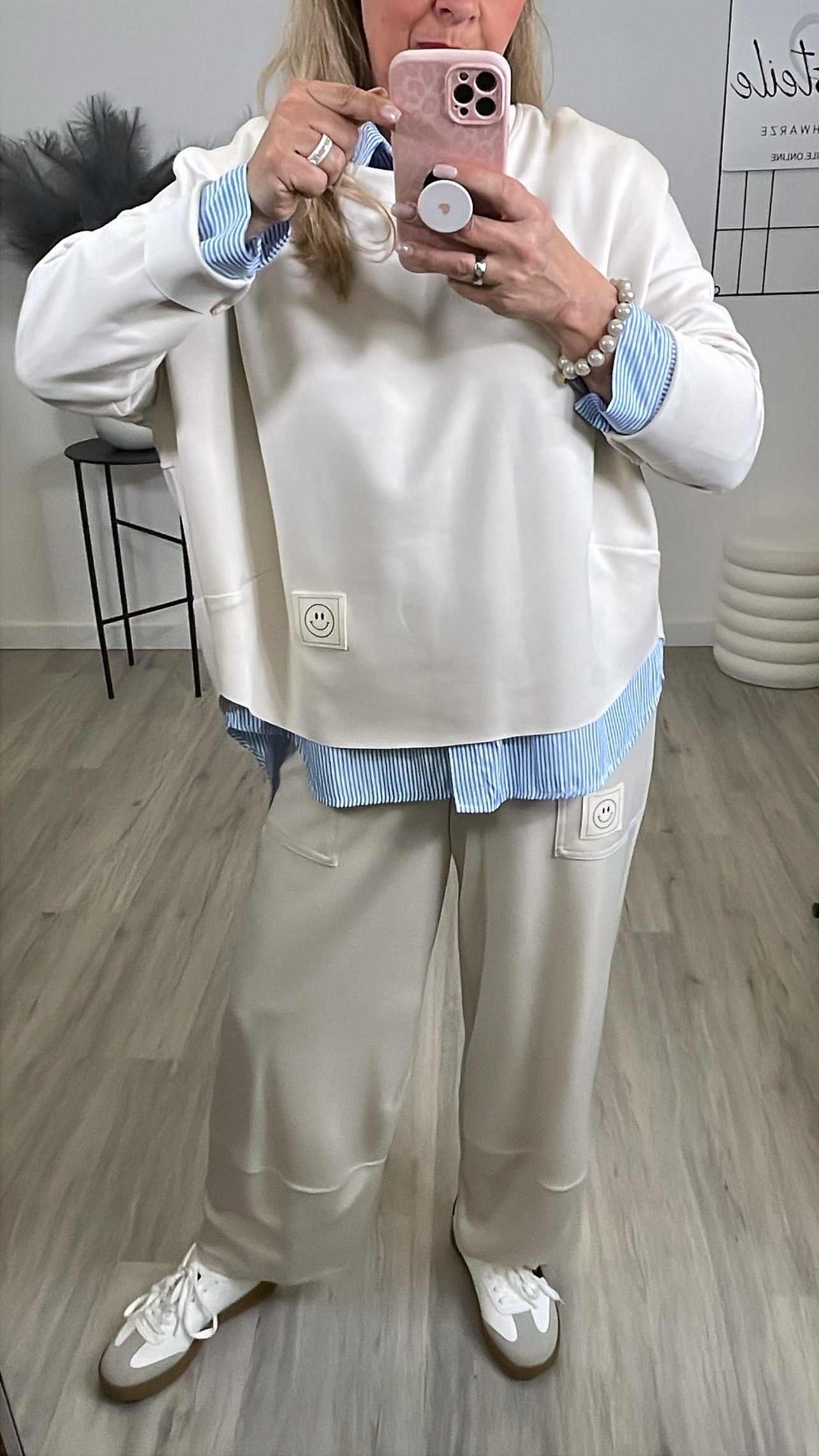2-Teiler Soft in Beige