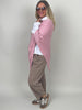 Poncho in Rosa