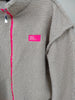 Teddyjacke mit pinken Details