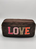 Kosmetiktasche Love in Mokka Art. 6403