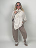 Poncho in Beige
