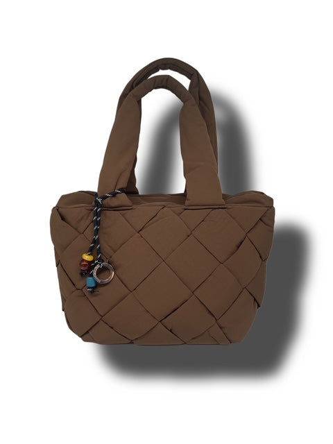 Stepptasche Klein in Mokka Artikel 6220