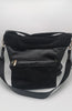 Tasche Lederoptik mit Teddyfell in Schwarz Art. 6429
