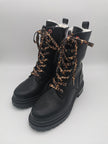 Boots Kunstleder Schwarz Art. 6397