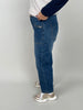 Jeans Barrel mit Zipper Details