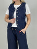 Jeans-Weste