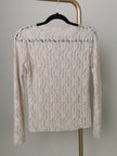 Langarmshirt aus Spitze in versch. Farben