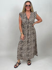 Maxikleid Leo mit Volants
